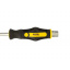 Викрутка ударна шліцева магнітна MASTERTOOL GM EXTERNAL HEX SL8х200 мм ручка з покриттям TPR (49-6820) Чернігів