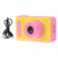 Дитячий цифровий фотоапарат протиударний Smart Kids Camera V7 Жовтий/Рожевий+Карта 16Гб Чортків