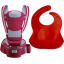Хіпсит Baby Carrier 6в1 та слинявчик Червоний (vol-9947) Львов