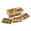 Дерев'яний пазл 4 в 1 Melissa&Doug "Тварини на фермі" 12х4 елементів 15х20 см MD13793 Косів