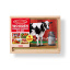 Дерев'яний пазл 4 в 1 Melissa&Doug "Тварини на фермі" 12х4 елементів 15х20 см MD13793 Косів