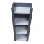 Пластикова тумба-пенал The MIX hpl plastic 1122 mat 35x90x30 см Антрацит Івано-Франківськ