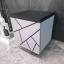 Тумба пластикова підвісна The MIX Chaos black 90х50х45 см Новояворовск