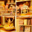 Ляльковий будинок конструктор DIY Cute Room H-023 Магазин морозива Щастя Румбокс Красноград