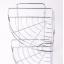 Полиця 2-ярусна кутова Besser 29,5х22х33см MKM-0435D Хром (SK000666) Новое