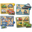 Дерев'яний пазл 4 в 1 у коробці Melissa&Doug "Машини" 12х4 елементів 12х16 см MD4791 Хмельник
