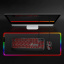 Килимок для ігрової миші та клавіатури з підсвічуванням Feel Fit RGB 80x30 см Чорний (21121) Володарськ-Волинський
