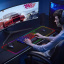 Килимок для ігрової миші та клавіатури з підсвічуванням Feel Fit RGB 80x30 см Чорний (21121) Володарськ-Волинський