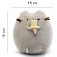 Комплект М'яка іграшка кіт з морозивом Pusheen cat і Антистрес іграшка Mokuru (vol-724) Гуляйполе