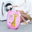 Корзина для игрушек UKC складная с боковым карманом 30х48 см 00336pink Розовый Київ