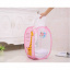 Корзина для игрушек UKC складная с боковым карманом 30х48 см 00336pink Розовый Київ