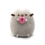 Набір М'яка іграшка Pusheen cat з Gray пончик і Дитячий силіконовий браслет від комарів (vol-1087) Фастів