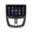 Штатная магнитола Lesko 9" для Peugeot 207 I Рестайлинг 2009-2015 2/32Gb/ Wi-Fi GPS Андроид Пежо Ровно