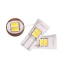 Комплект світлодіодних ламп Napo T10-5630-6smd-Ceram W5W T10 4 шт Білий (2508493533) Дніпро