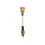 Викрутка ударна шліцева магнітна MASTERTOOL GM EXTERNAL HEX SL8х150 мм ручка з покриттям TPR (49-6815) Дзензелівка