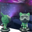 Нічник зіркового неба Космічний собака Nebula Dog Projector з пультом Green Володимир-Волинський