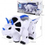 Інтерактивна іграшка робот динозавр RIAS Intelligent Triceratops 2629-Т18-В з Пультом ДУ White Гуляйполе