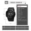 Годинник наручний Skmei 1688 Black 1688BKGD (17159-hbr) Киев
