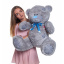 Плюшевий ведмедик Mister Medved Me to You 100 см Сірий (089) Петрове