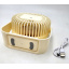 Настільний акумуляторний вентилятор UKC Portable Fan ZB124A 6376 14 см Жовтий (hub_nhk458) Южноукраїнськ