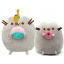 Набір м'яких іграшок S&T Pusheen cat 23х25 см та 12х15 см (vol-9987) Львів