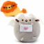 Набір м'яких іграшок 2Life Pusheen cat 12х15 см та 10х7 см v-12277 Изюм
