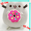 М'яка іграшка 2Life Pusheen cat Кіт з пончиком 15х12 см v-12315 Изюм