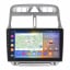 Штатная магнитола Lesko 9" Peugeot 307 I 2001-2005 4/64Gb CarPlay 4G Wi-Fi GPS Prime Черкаси