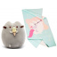 Набір 2Life Pusheen Cat з рушником та м'якою іграшкою 50х100 см n-12361 Гайсин