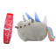 Комплект М'яка іграшка кіт-єдиноріг веселка Pusheen cat і Антистрес іграшка Mokuru (vol-720) Хмільник