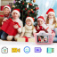 Дитячий цифровий фотоапарат Smart Kids з 2" екраном у силіконовому чохлі "Кішечка" з вбудованими іграми Рожевий Житомир