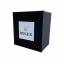 Подарункова упаковка - коробка для годинника BoX чорно-біла (IBW108-1) Братское