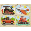 Дерев'яні пазли 4 в 1 "Транспорт" Melissa & Doug 4 пазли по 4 елементи MD9865 Гуляйполе