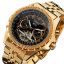 Наручний годинник чоловічий Jaragar Exclusive Gold (408) Стрый