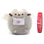 Комплект М'яка іграшка кіт з листом Pusheen cat і Антистрес іграшка Mokuru (vol-725) Токмак