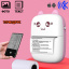 Интерактивная игрушка термопринтер Smart kids printer Kity-01 Bluetooth с термопечатью Бело-розовый Хмельницький