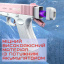 Дитячий водяний бластер-пістолет BB Glock електричний на акумуляторі Рожево-білий (827) Энергодар