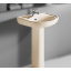 Комплект раковина та ніжка RAK Ceramics Cynthia Wash Basin 800x570x450 мм Слонова кістка (2305831738) Покровськ