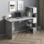 Письмовий стіл з полицями No Brand Open shelf 1250х600х750 мм Бетон (13643786) Одеса