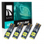 Комплект світлодіодних ламп Napo LED T10-3030-10smd W5W T10 4 шт Білий (2470583523) Конотоп