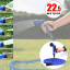 Шланг садовий поливальний Magic Hose Xhose 22.5 м і насадка-розпилювач Синій AN 773645/1 Кропивницкий