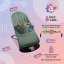 Дитячий шезлонг-гойдалка SBT group BABY Balance Soft A1 з дугою з іграшками бірюзовий/бавовна (BBT-01-00) Южноукраинск