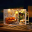 Ляльковий будинок конструктор DIY Cute Room H-025 Warm moment Виноградов
