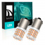 Комплект світлодіодних ламп Napo LED 1156-3014-57smd-ceram P21W 1156 BA15S 2 шт Бурштиновий (2473166421) Киев