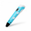 3D Ручка Smart Pro 3D Pen з РК-дисплеєм Набір Еко пластика 109м Трафарети Блакитний Киев
