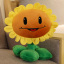 М'яка іграшка Plants vs Zombies Соняшник рослини проти зомбі 30 см Різнокольоровий (810) Нововолынск