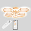 Полочна LED люстра Sunlight 5333/4+4 GLD Gold Первомайск