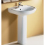 Комплект раковина та ніжка RAK Ceramics Cynthia Wash Basin 800x570x450 мм Білий (2305833521) Мукачево