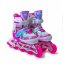 Розсувні ролики Scale Sports 30-33 Rainbow Pink (1321129287) Покровск