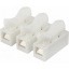 Набір з'єднувачів для дроту PW CH-3 клемні колодки на три контакти 20 шт Білий (C051302-20) Броди